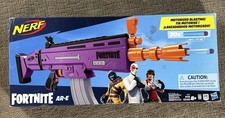 NERF Fortnite AR-E Purple SCAR Dart Motorized Blasting New Sealed Box picture