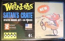 Vintage Hawk Weird-Ohs Satan's Crate Model Kit #15994 Sealed USA picture