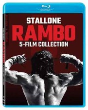 Rambo: 5-Film Complete Collection 1-5 (Blu-ray + Digital) *NEW/SEALED*  picture