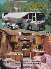 Excellence by Design: Marathon Prevost Custom Coach Bus ad 1988 1989 picture