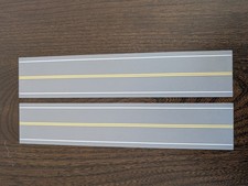 MRG RoadWayz - N Scale Road System - No Passing Straight Pair 248 x 50mm picture