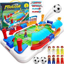 Mini Foosball Table Game Soccer Toys for Kids Ages 3 4 5 6 7 8-12 – Portable picture