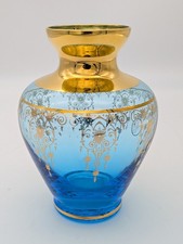Vintage Murano Italian Sky Light Blue 5