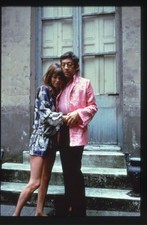 Serge Gainsbourg Jane Birkin Vintage Photo Agency Duplicate 35mm Transparency  picture