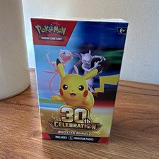 Pokémon TCG 30th Celebration Booster Bundle Box - 6 Booster Packs New Sealed picture