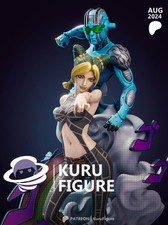1/7 Kujo Jolyne JoJo’s Bizarre Adventure High Quality Unpainted Resin Garage Kit picture