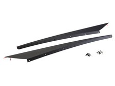OEM Chevrolet Corvette Rocker Panel Extensions In Matte Black picture