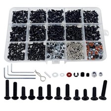 520Pcs RC Screw Kit for Traxxas, Axial, Arrma, Redcat, HPI – M3 M4 Washers & Nut picture
