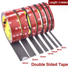33ft Double Sided Tape Heavy Duty 3M VHB Adhesive Waterproof Auto Acrylic picture