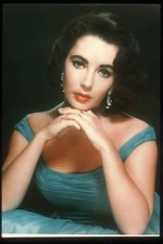 Actress Elizabeth Taylor Poses An Old Film Still 1960 Taylor An Aw- Old Photo picture