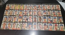 1953 Topps Baseball Card Vintage Lot of 48 - Monte Irvin HOF, Dick Williams RC,  picture