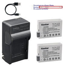 Kastar LP-E8 Battery AC & USB-C Charger for Canon EOS Rebel T3i T4i T5i DSLR picture
