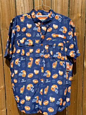 Magellan WHATABURGER  Gear Men’s L Blue/Orange Moisture-Wicking Shirt picture