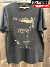 The Cranberries 1995 Vintage Alternative Rock Tour Charcoal Concert Tee picture