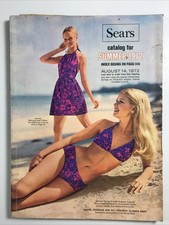 SEARS catalog Summer 1972-VTG Fashion Swimsuits 237 pgs picture