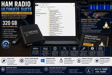 Ham Radio Windows/Linux Toolkit in a 320GB USB 3.0 Ext HDD Setup Installer Tools picture