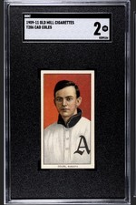 1909-1911 T206 Cad Coles Old Mill Southern League Augusta SGC 2 picture
