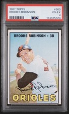 1967 Topps Brooks Robinson #600 PSA 4 High Number Short Print Baltimore Orioles picture