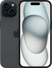 Apple iPhone 15 128GB Factory Unlocked 5G Black (1-Year Warranty) Open Box picture