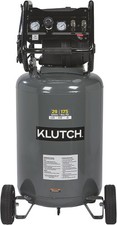 Klutch 29-Gallon Air Compressor, 2.5 HP, 120 Volts, 175 PSI picture