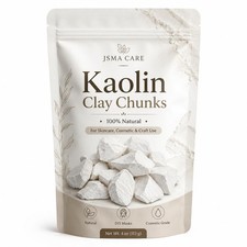 Kaolin Edible Clay Chunks | 100% Natural & Food Grade | White Kaolin Chunks for picture