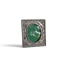 Vintage Ornate Silver Plated Bucklers Picture Frame Photo Frame  picture