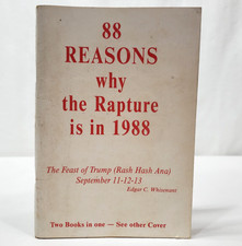88 Reasons Why The Rapture Will Be In 1988 Borrowed Time Whisenant Rosh Hash Ana picture