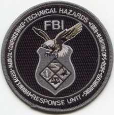 FBI TECHNICAL HAZARDS RESPONSE UNIT Washington DC subdued gray POLICE PATCH picture