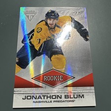 2011-12 Panini Titanium - Rookie Jonathon Blum #195 /7 (RC) picture