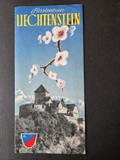 FURSTENTUM LIECHTENSTEIN VINTAGE 1950's TRAVEL BROCHURE picture
