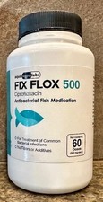 Fish Flox Aquarium Water Treatment 500mg x 60 count picture
