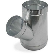 10x10x10 Single Wall Metal WYE for Connecting Duct Fittings Ventilation Branch picture