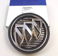 2014-2017 Buick Regal Front Grille Emblem Chrome Tri Shield new OEM 22867563 picture