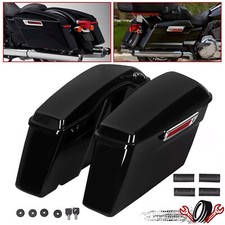 Hard Saddlebag Saddle Bags For Harley Davidson Touring Road Street Glide 94-13 picture
