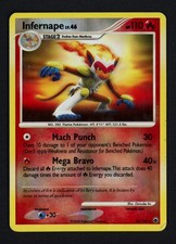 Infernape 22/100 Reverse Holofoil Majestic Dawn Rare Pokemon TCG picture