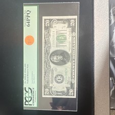 1934A $20 Federal Reserve Note Banknote PCGS Currency 64 PPQ Uncirculated picture