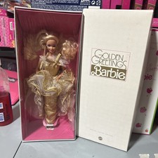 NIB 1989 Mattel Golden Greetings Barbie 7734 picture