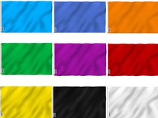 Anley Fly Breeze 3x5 Foot Solid Color Flag - Plain Color Flags Polyester picture