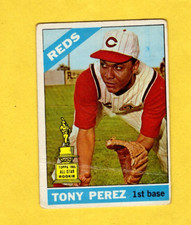 1966 Topps Tony Perez #72 Cincinnati Reds FAIR  picture