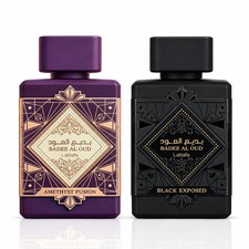 Bade'e Al Oud Amethyst Fusion & Black Exposed Eau de Parfum Sprays 100ml (3.4 oz picture