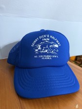 Skinny Dick's Halfway Inn Fairbanks Alaska Adjustable Trucker Hat Yupoong picture