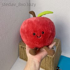 JELLYCAT Fluffy Plush Fun Amuseables Apple Kids Toy Appease Doll Gift picture