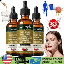 5x LUMVELLE Wild Harvested Wormwood Herbal Liquid Botanical Supplement Drops picture