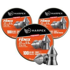 Harpex Fenix Premium Airgun pellets .22 Caliber - Pointed high precision 12.5gr picture
