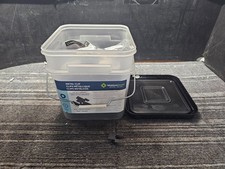 (QTY 450) MoistureShield Steel Deck clips Black Hidden Deck Fastener 250 sq ft picture