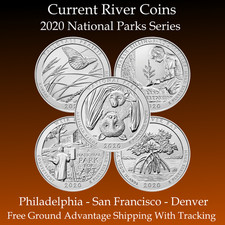 2020-P & D & S   ATB National Parks Complete Set 15 Uncirculated *** Coins *** picture