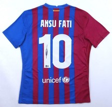 Ansu Fati Signed Barcelona Nike Jersey / Beckett / 2022 World Cup Team / Spain picture