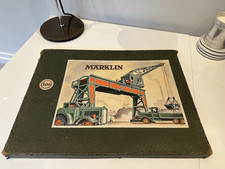 Vintage Märklin Metallbaukasten No 100 Construction Set Box Instructions c1950 picture