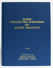 CLEARANCE SALE - More Collected Writings of Glenn Gravatt by Glenn Gravatt picture