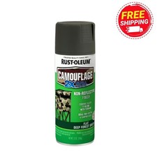 279175 Camouflage 2X Ultra Cover Spray Paint, 12 Oz, Deep Forest Green picture